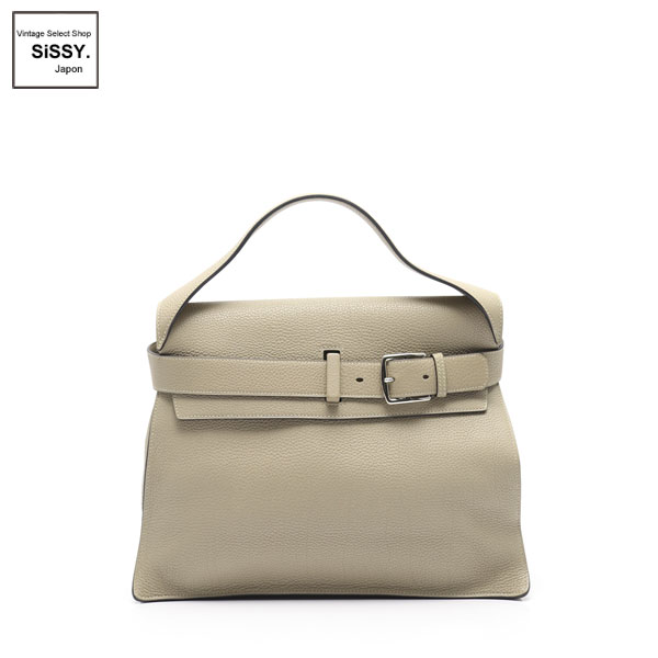 ■エルメス■ エトリベルト ハンドバッグ トゴ トゥルティエールグレー □P刻印【HERMES】