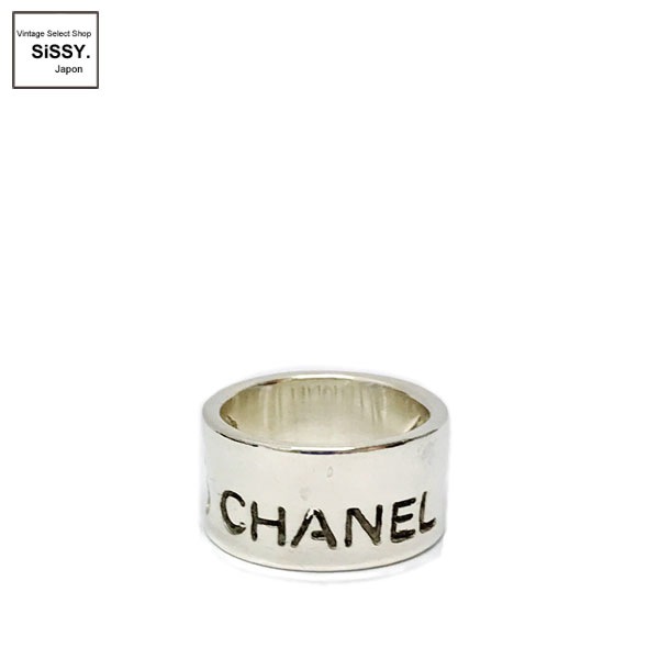 ■シャネル■ ロゴ リング 指輪 クローバー No.5 SV925 シルバー 【CHANEL】