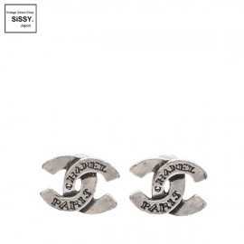 ■シャネル■ ココマーク ロゴ ピアス シルバー 99A 【CHANEL】|アクセサリー