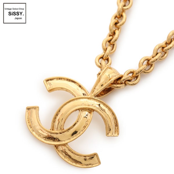 ■シャネル■ ココマーク ネックレス ゴールド 94P ヴィンテージ 【CHANEL】