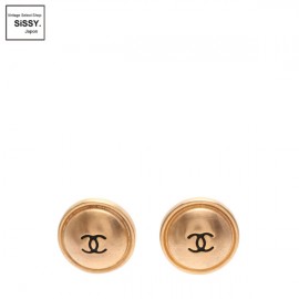■シャネル■ ココマーク ピアス ゴールド ブラック 99P 【CHANEL】|アクセサリー