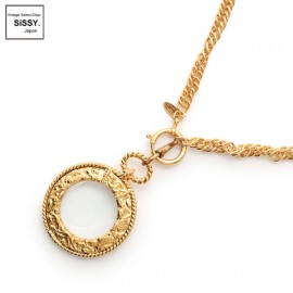 ■シャネル■ ココマーク ネックレス ゴールド ルーペ ヴィンテージ 【CHANEL】