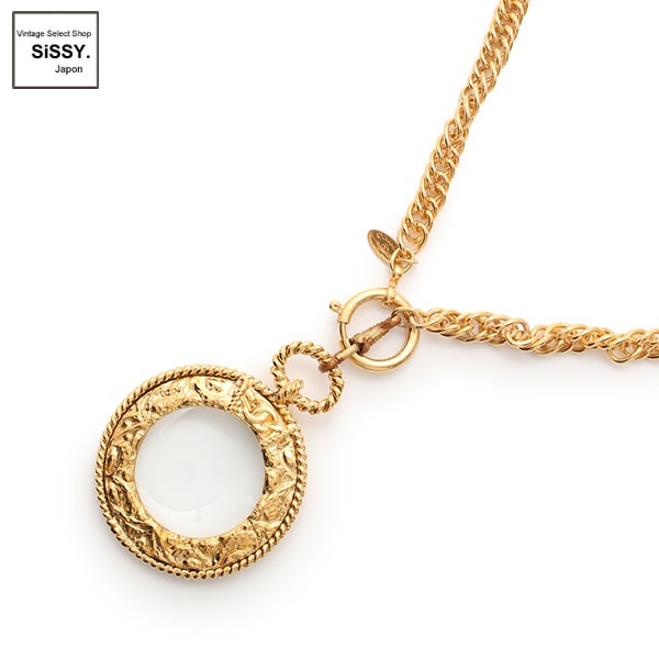 ■シャネル■ ココマーク ネックレス ゴールド ルーペ ヴィンテージ 【CHANEL】