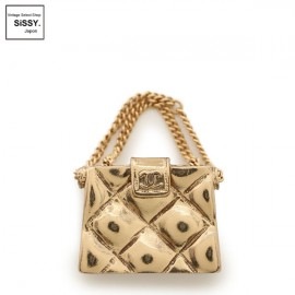 ■シャネル■ マトラッセ ブローチ ゴールド 02P 【CHANEL】