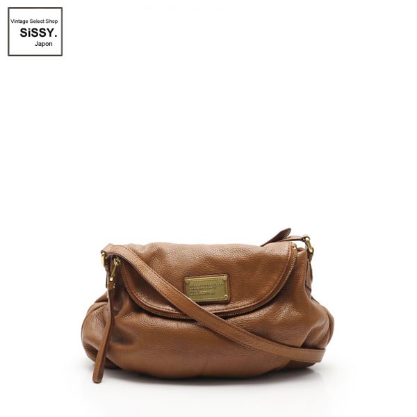 ■マークバイマークジェイコブス■ ショルダーバッグ レザー ブラウン 【MARC BY MARC JACOBS】