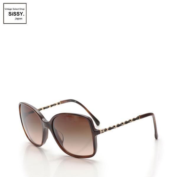 ■シャネル■ ココマーク サングラス チェーンモチーフ ブラウン 5210-Q-A 【CHANEL】