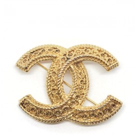 ■シャネル■ ピンブローチ ココマーク ゴールド ヴィンテージ 【CHANEL】