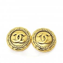 ■シャネル■ イヤリング ココマーク ゴールド ヴィンテージ 2398  【CHANEL】