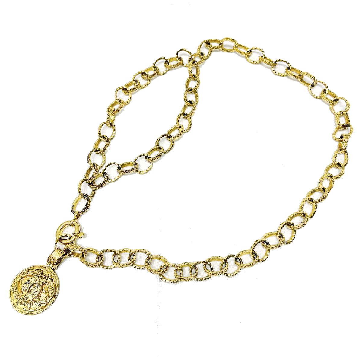 ■シャネル■ チェーンベルト ココマーク ゴールド 94A ヴィンテージ  【CHANEL】