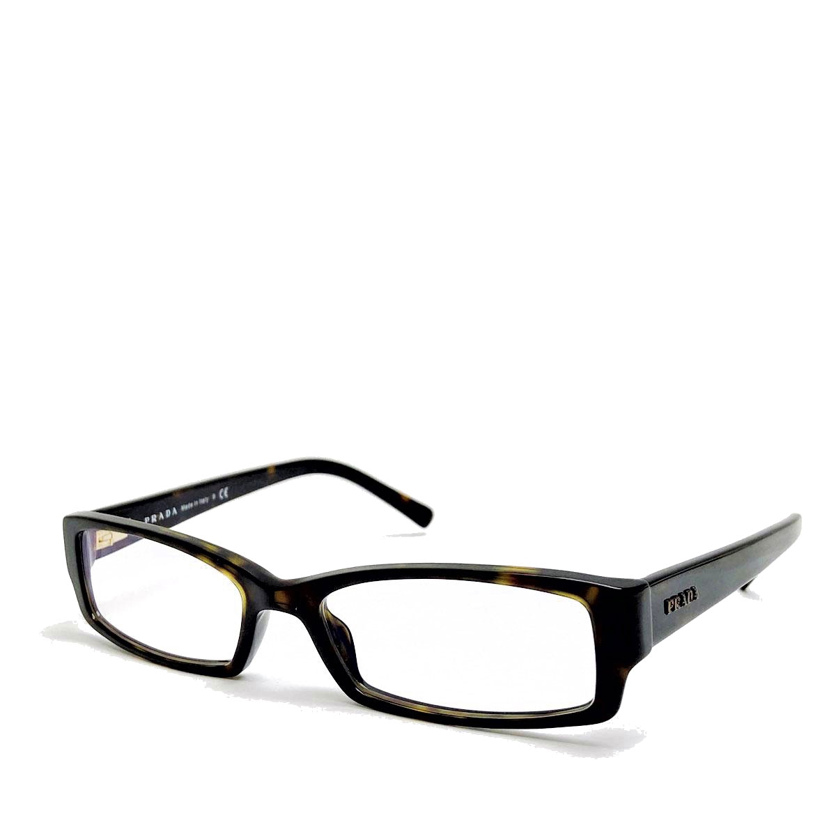 PRADA プラダ 度入りメガネ ブラウン べっ甲柄 レディース VPR19L