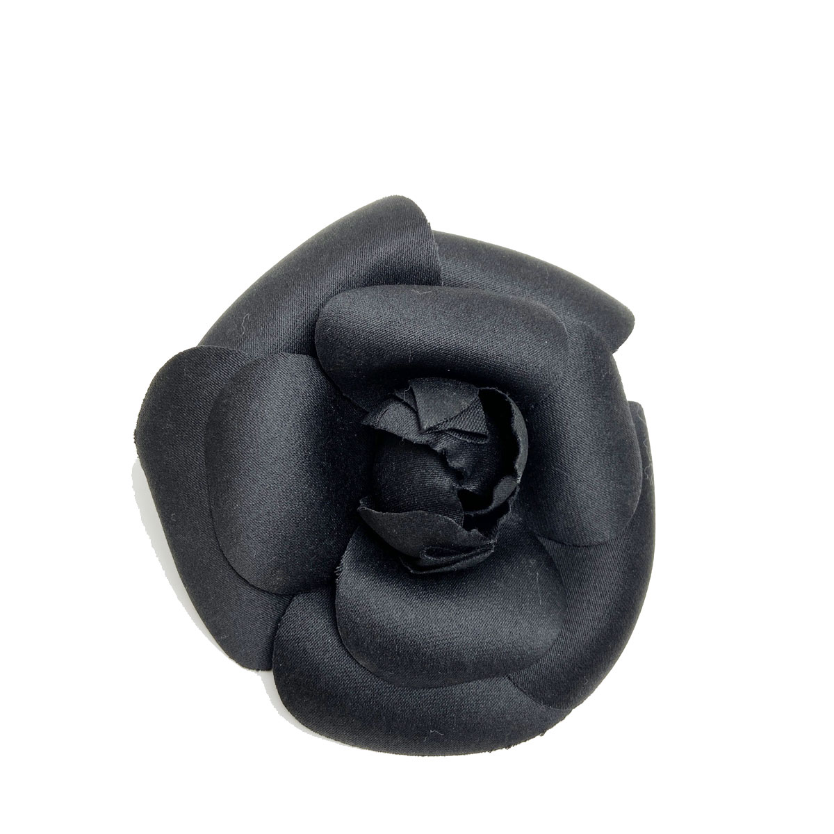 CHANEL シャネル カメリア コサージュ ブローチ ブラック
