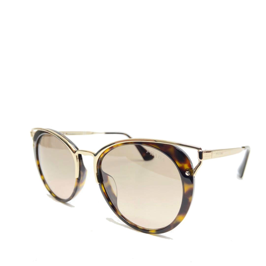PRADA プラダ サングラス べっ甲柄 ブラウン×ゴールド レディース SPR66T-F