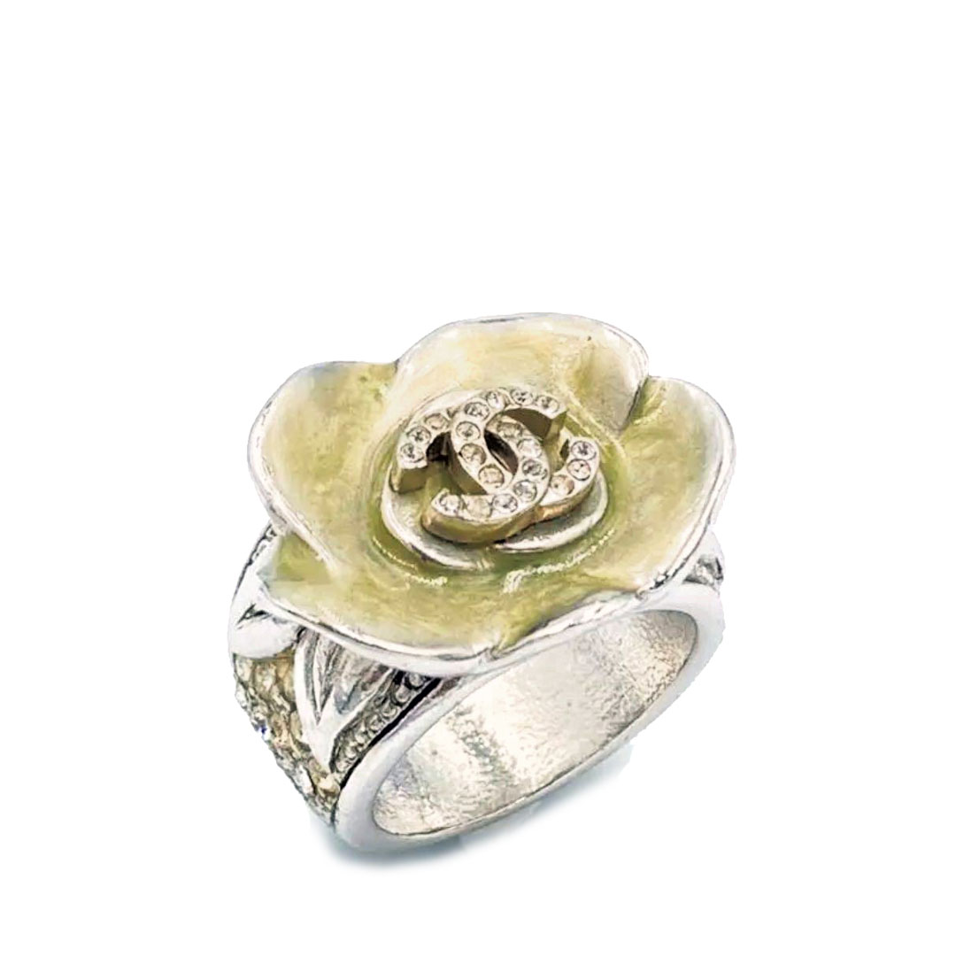 ☆シャネル☆ ココマーク カメリア 03P リング 13号-