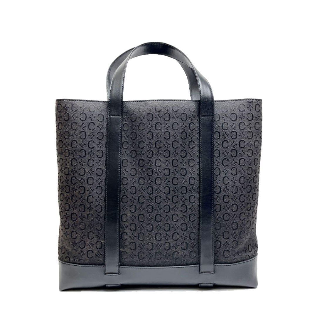 CELINE セリーヌ トートバッグ Cマカダム柄 キャンバス レザー ブラック MC99/2 | バッグ | SiSSY.Japon,国立,買取強化中 CELINE セリーヌ トートバッグ Cマカダム柄 キャンバス レザー ブラック MC99/2 | バッグ | SiSSY.Japon,国立,買取強化中