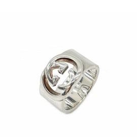 GUCCI グッチ インターロッキングG リング 指輪 Ag925 シルバー 11