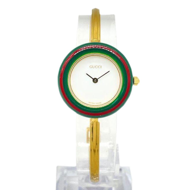 GUCCI グッチ レディース腕時計 チェンジベゼル 11色 クオーツ QZ GP 11/12.2L