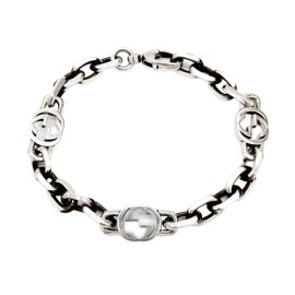 GUCCI グッチ インターロッキングG シルバー ブレスレット Ag925 シルバー 620798 J8400