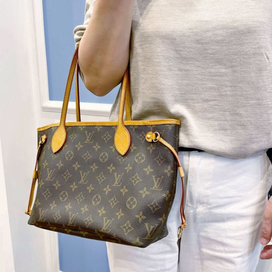 LOUIS VUITTON ルイヴィトン トートバッグ ネヴァーフルPM モノグラム エベヌ M40155