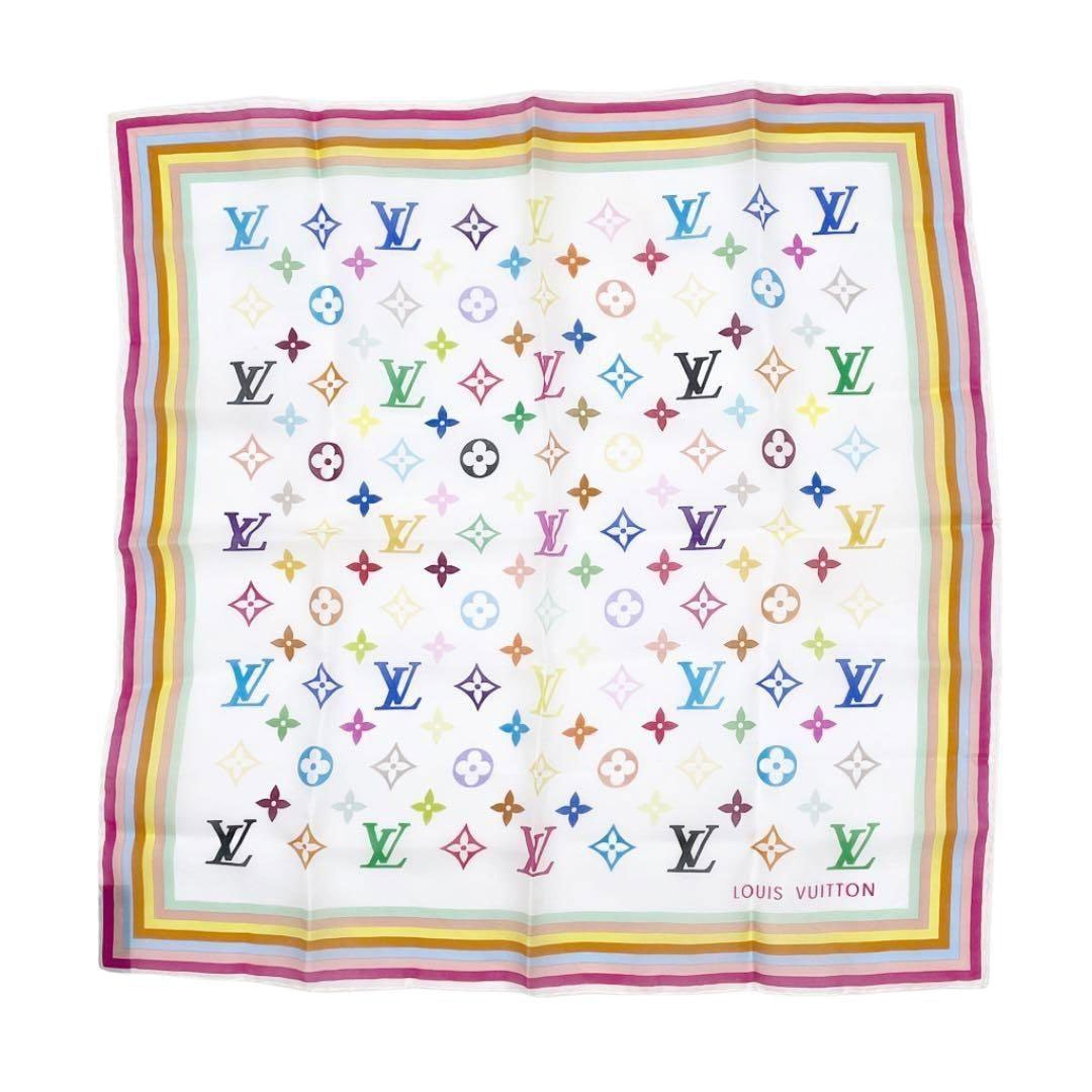 LOUISVUITTON ルイヴィトン スカーフ 約45cm モノグラムマルチカラー ホワイト M71913 | 小物 | Vintage Brand Shop SiSSY.Japon|シシィ・ジャポン ,国立,買取強化中 LOUISVUITTON ルイヴィトン スカーフ 約45cm モノグラムマルチカラー ホワイト M71913 | 小物 | Vintage Brand Shop SiSSY.Japon|シシィ・ジャポン ,国立,買取強化中