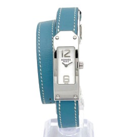 HERMES エルメス レディースウォッチ 腕時計 ケリー2 ドゥブルトゥール KT1.210 □J刻印