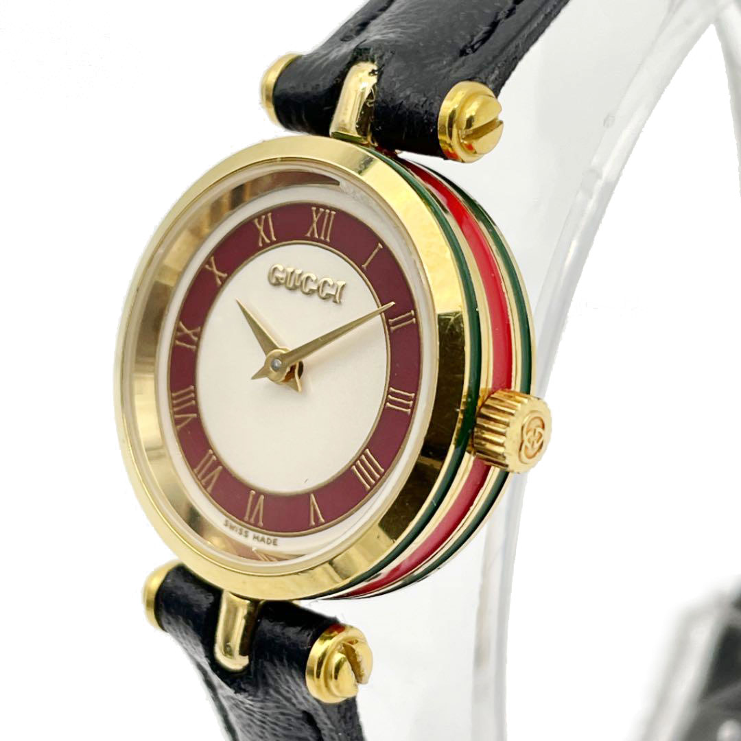 Gucci グッチ レディース 腕時計 シェリーライン クオーツ リザードベルト ゴールド グリーン レッド Gq50 新品革ベルトに交換済み すべての商品 Sissy Japon 国立 買取強化中 Gucci グッチ レディース 腕時計 シェリーライン クオーツ リザードベルト ゴールド グリーン レッド Gq50 新品革ベルトに交換済み すべての商品 Sissy Japon 国立 買取強化中