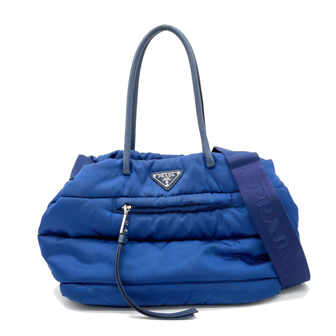 正規品　プラダ　ブラック　ナイロンハンドバッグ PRADA】プラダ『ナイロン 2WAYハンドバッグ』1BA171 レディース