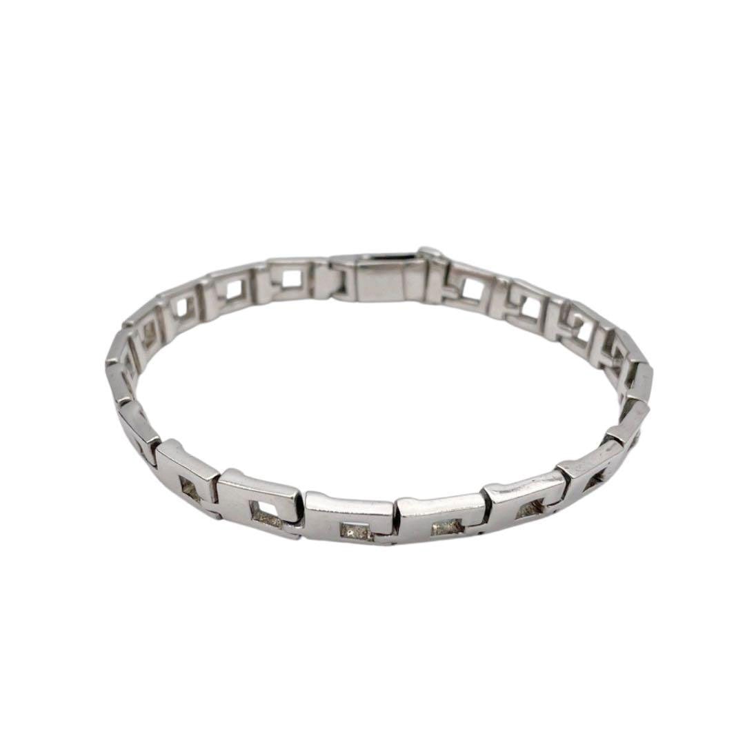 GUCCI グッチ チェーンブレスレット Gロゴ 925 シルバー メンズ