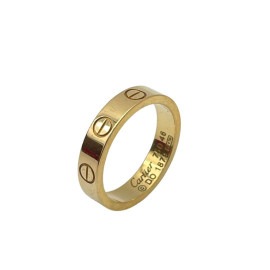 Cartier カルティエ ミニラブリング 指輪 750(K18YG) イエローゴールド #46(約6号) 3.6g
