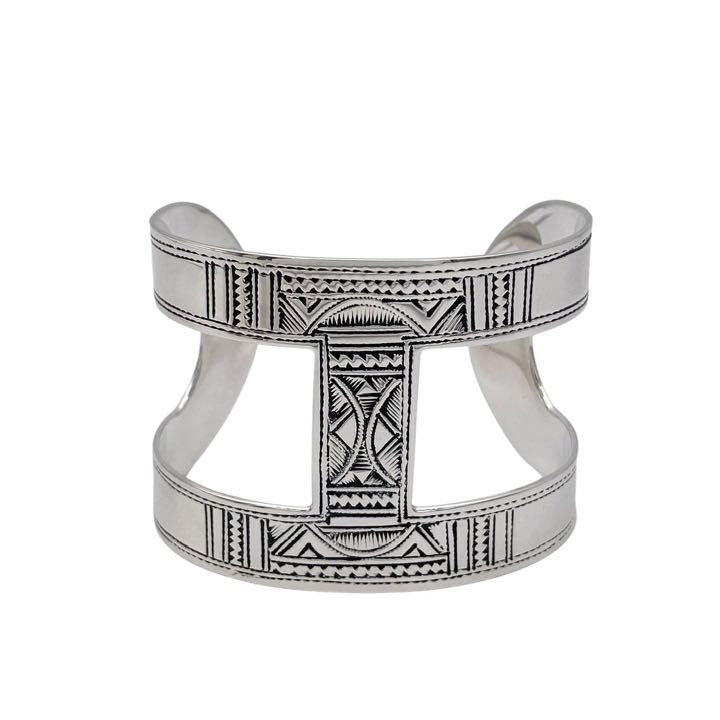 HERMES エルメス トゥアレグ バングルブレスレットPM Ag925 シルバー