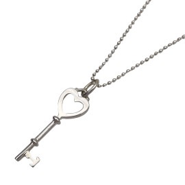 TIFFANY ティファニー ネックレス ハートキー 925 シルバー