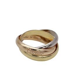 Cartier カルティエ トリニティリング 指輪 クラシック 750（K18PG/YG/WG） 54（約13号） B4052700