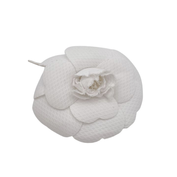 CHANEL シャネル コサージュ カメリア ホワイト ヴィンテージ