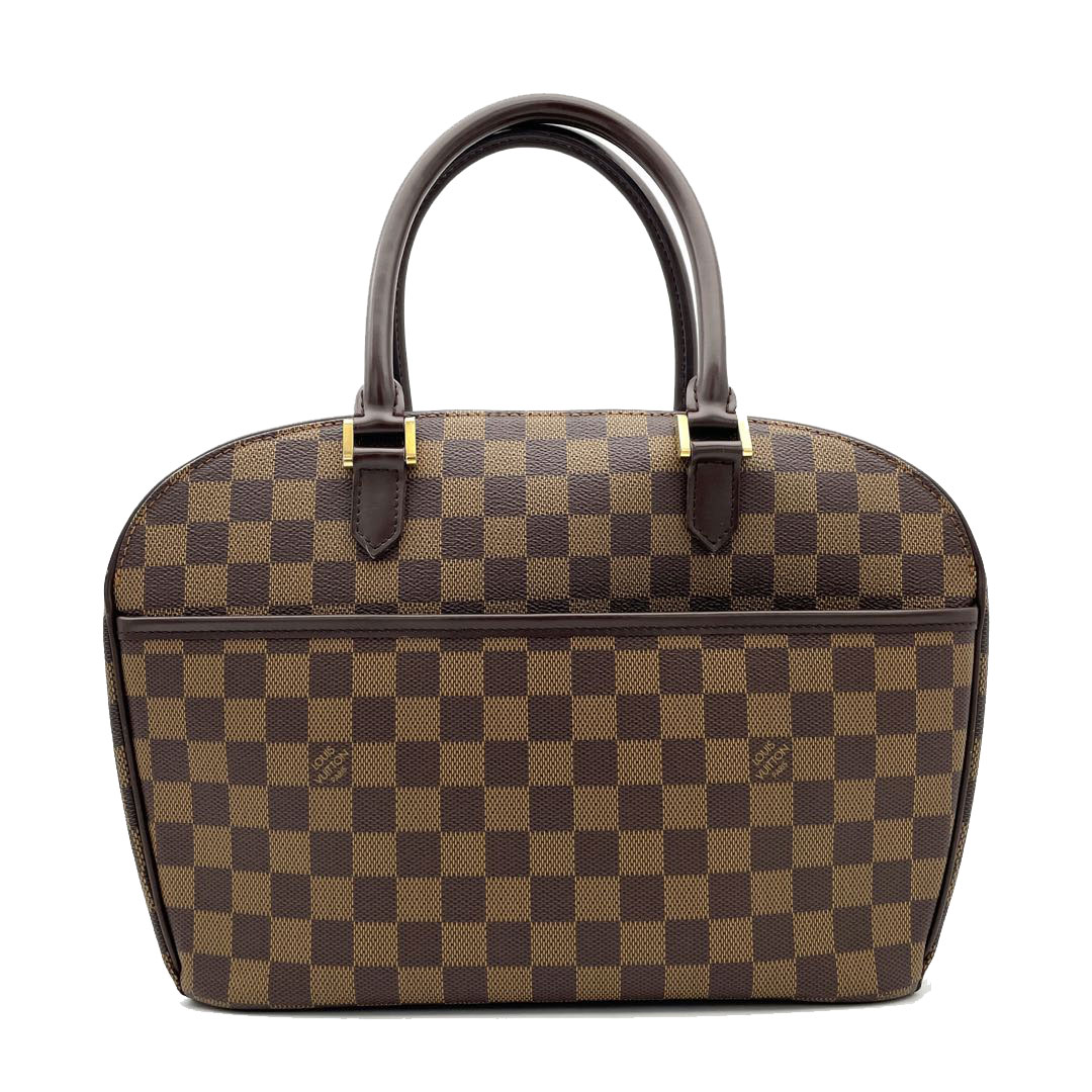 LOUIS VUITTON ルイヴィトン ハンドバッグ サリア オリゾンタル ダミエ エベヌ N51282