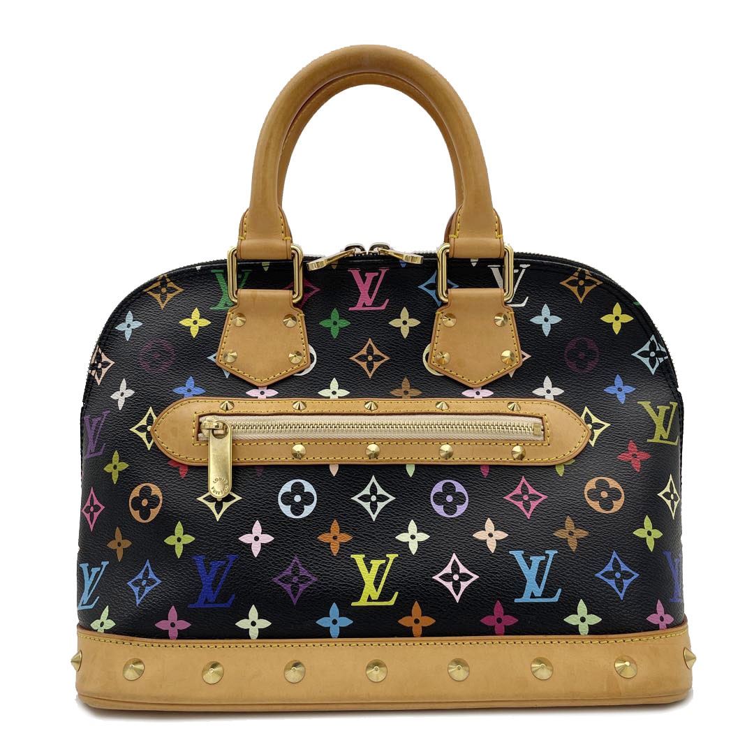 LOUIS VUITTON ルイヴィトン ハンドバッグ アルマ モノグラムマルチカラー ノワール(ブラック) M92646