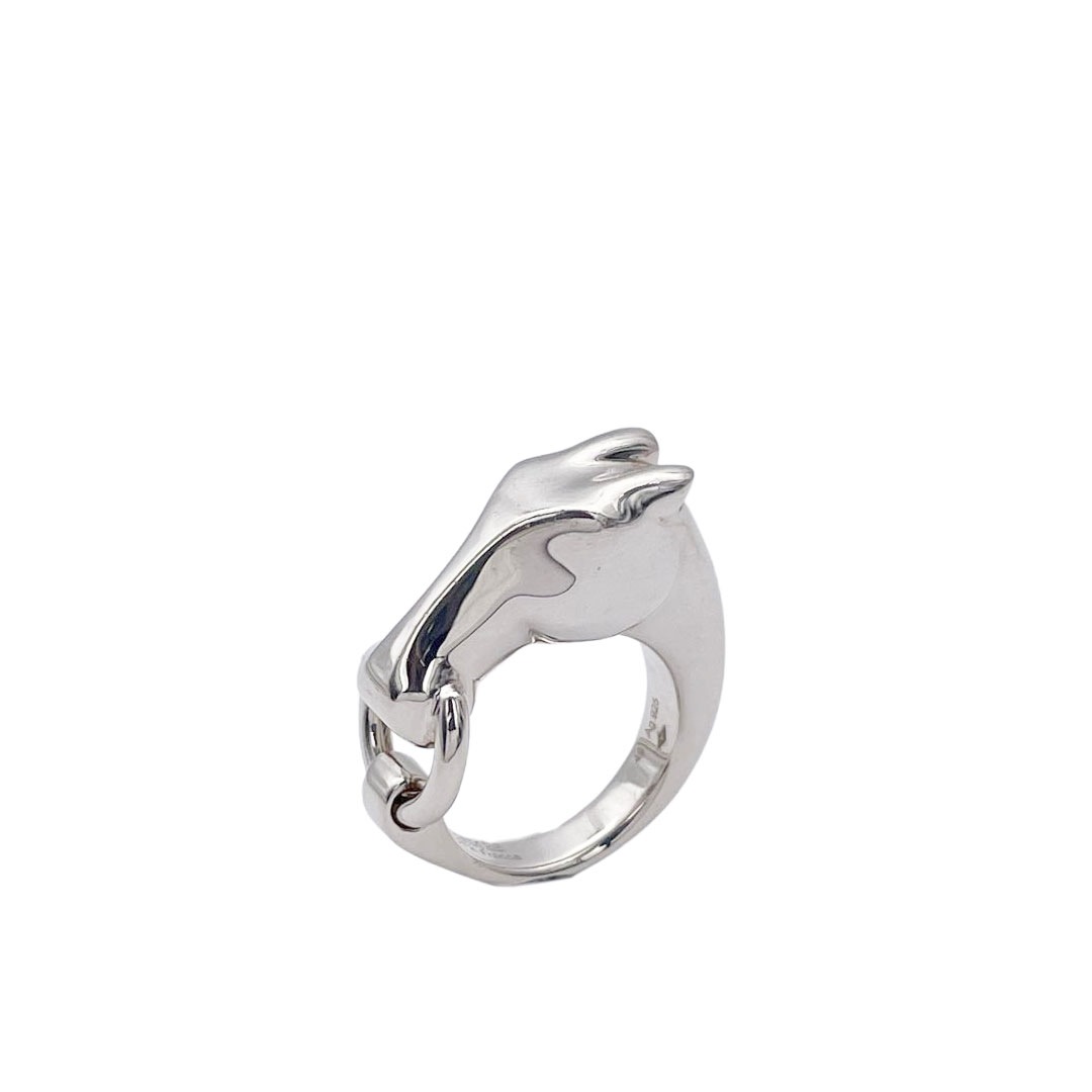 HERMES エルメス ギャロップリング 指輪 Ag925 シルバー #52(約12号)