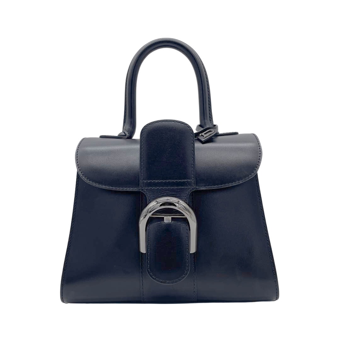 DELVAUX デルヴォー 2WAYハンドバッグ ブリヨンミニ ボックスカーフ