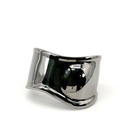 TIFFANY ティファニー ボーン カフ バングル エルサ・ペレッティ 左手用 ルテニウム スモールサイズ