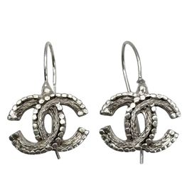 CHANEL シャネル フックピアス ココマーク シルバー 00A