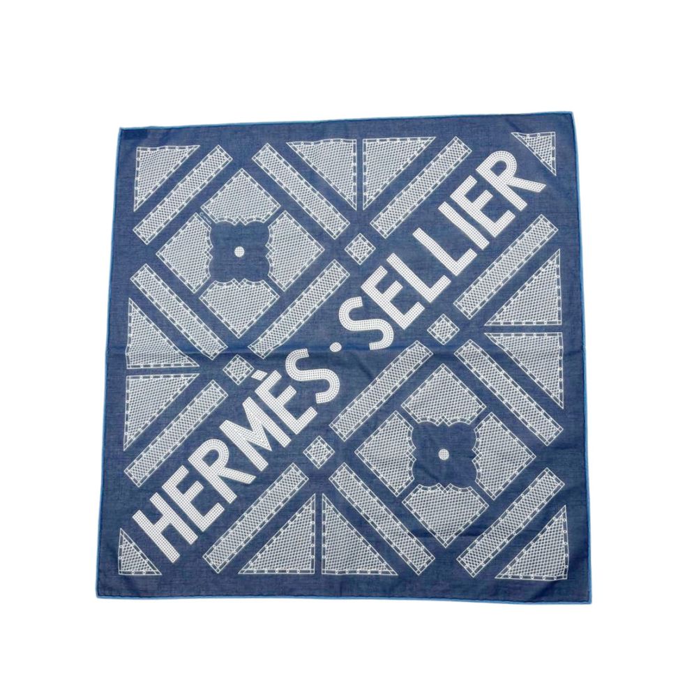 HERMES エルメス スカーフ カレ90 『GIVERNY（ジヴェルニー/庭