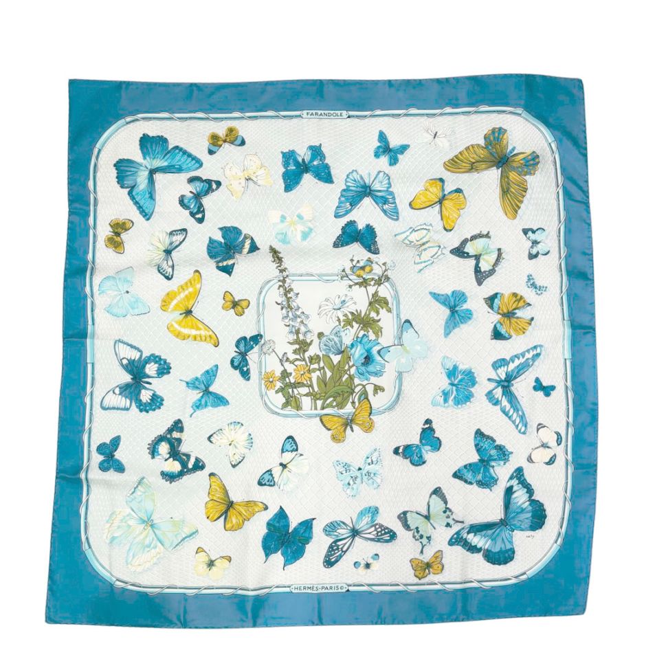 HERMES エルメス スカーフ カレ90 『FARANDOLE(プロヴァンス地方の踊り