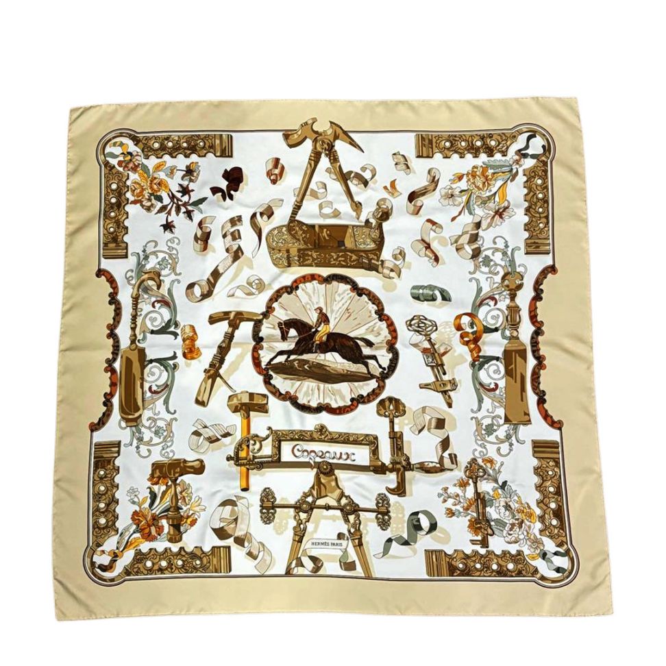 HERMES エルメス モザイク24 ヴァンキャトル デザートプレート 21cm