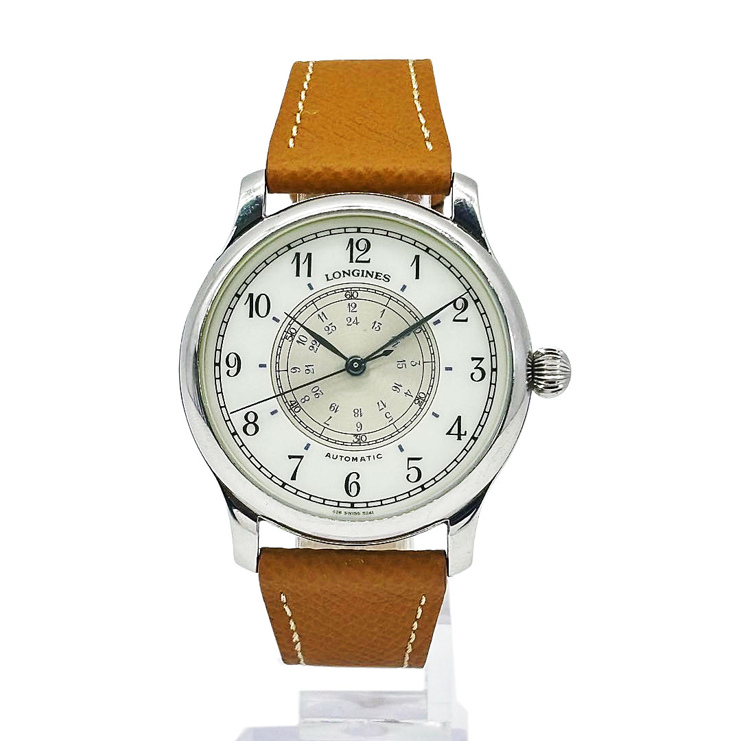 LONGINES(ロンジン) 腕時計  ボーイズ 社外革ベルト ピンクベージュ LONGINES(ロンジン) 腕時計 ボーイズ 社外革ベルト ピンクベージュ