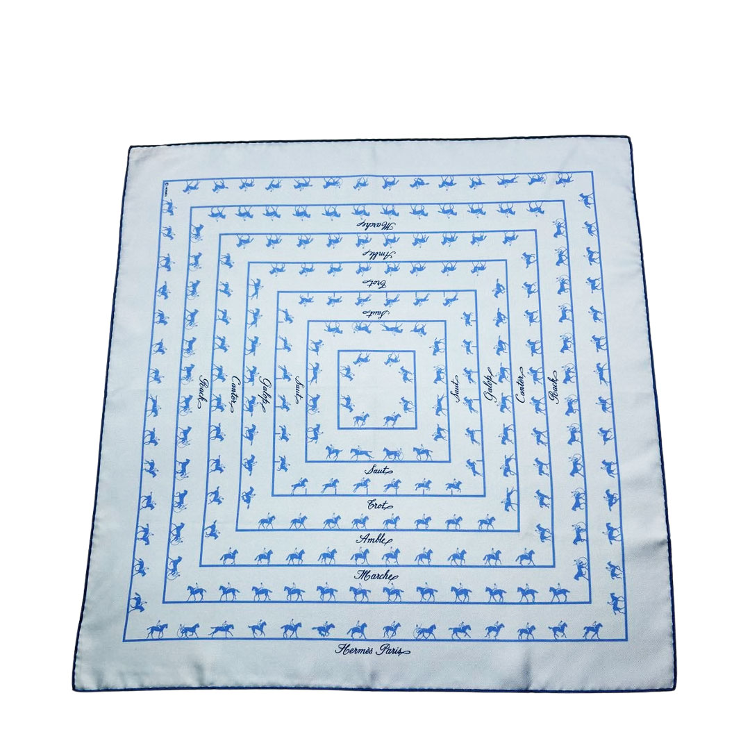 HERMES エルメス スカーフ カレ90 『Qu importe le flacon （香水瓶