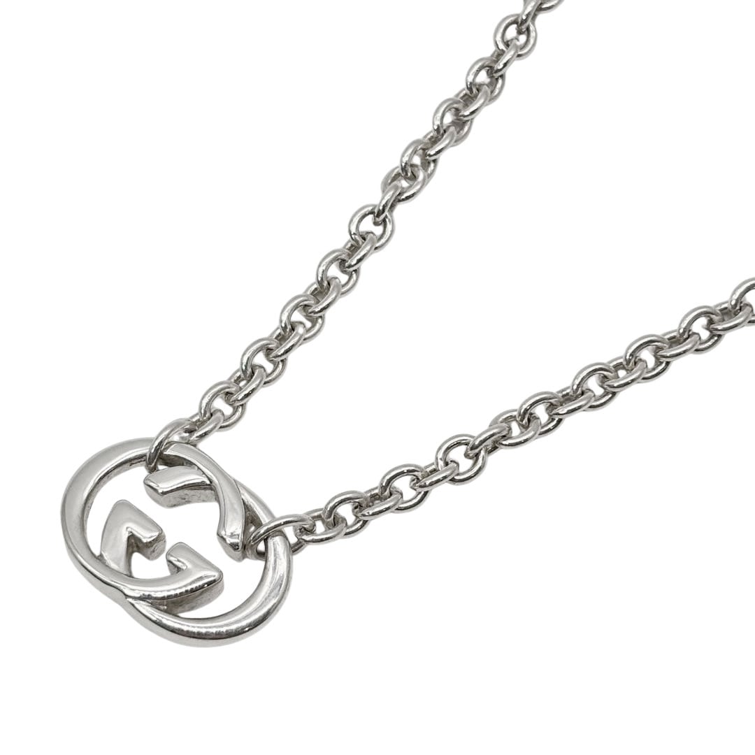 GUCCI グッチ ネックレス カットアウトGリング Ag925 シルバー 16.6g