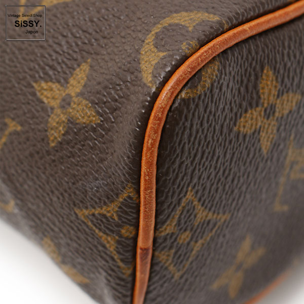 ■ルイヴィトン■ ミニスピーディ モノグラム ハンドバッグ PVC レザー ブラウン M41534 【LOUIS VUITTON】