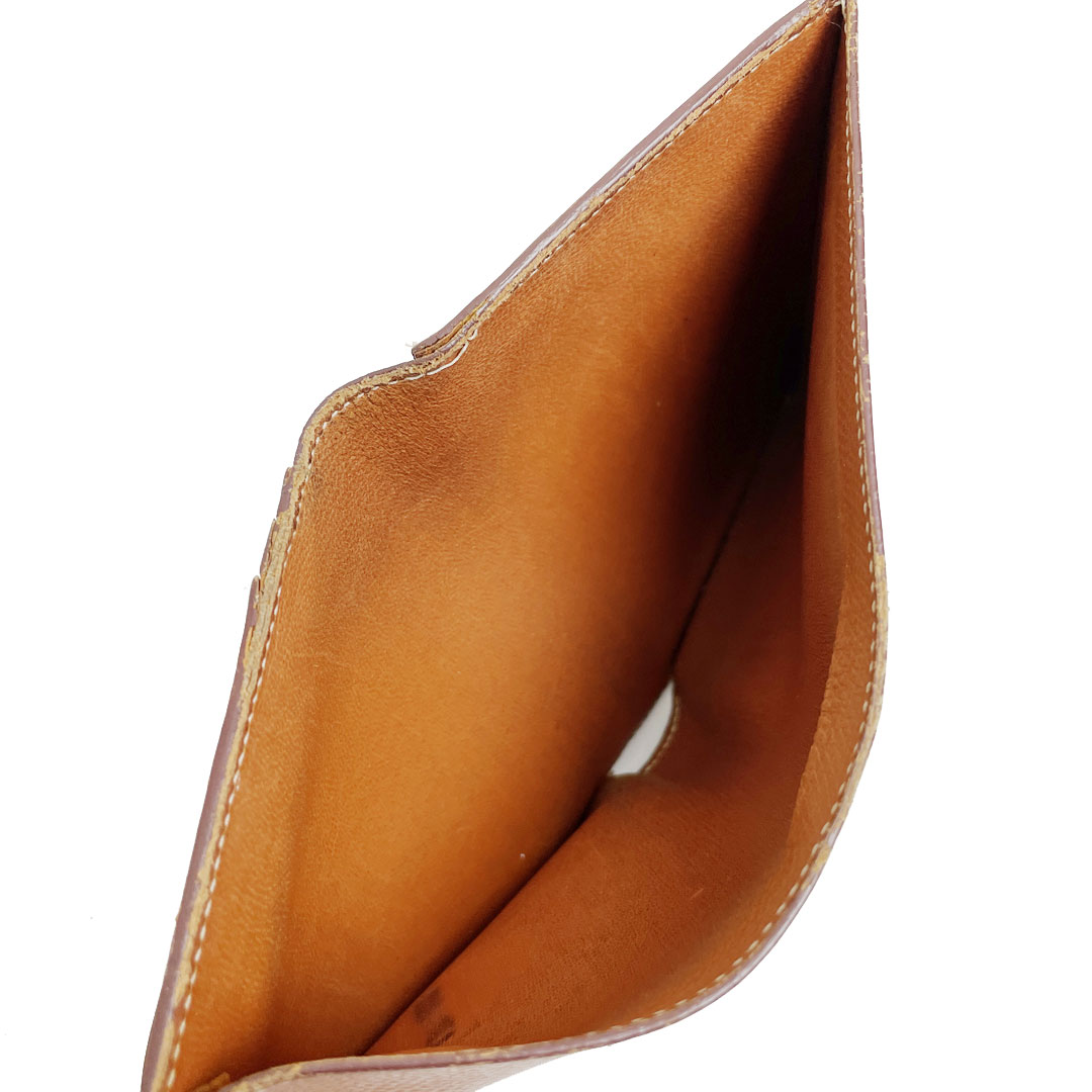 HERMES エルメス ベアンコンパクト コンパクトウォレット 財布 エプソン ゴールド ゴールド金具 □J刻印