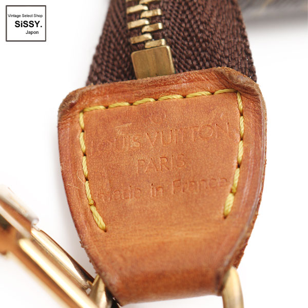 ■ルイヴィトン■ ポシェットアクセソワール モノグラム アクセサリーポーチ ハンドバッグ PVC レザー ブラウン M51980 【LOUIS VUITTON】