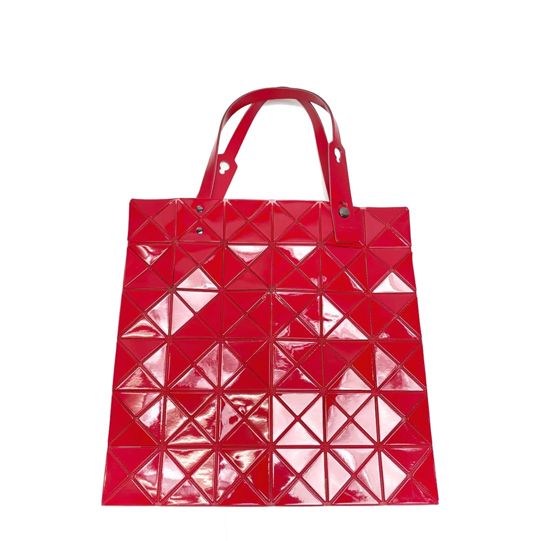良品 BAOBAO 2WAY トートバッグ 赤系 ショルダー バオバオ ISSEY MIYAKE イッセイミヤケ バオバオ ルーセント トートバッグ