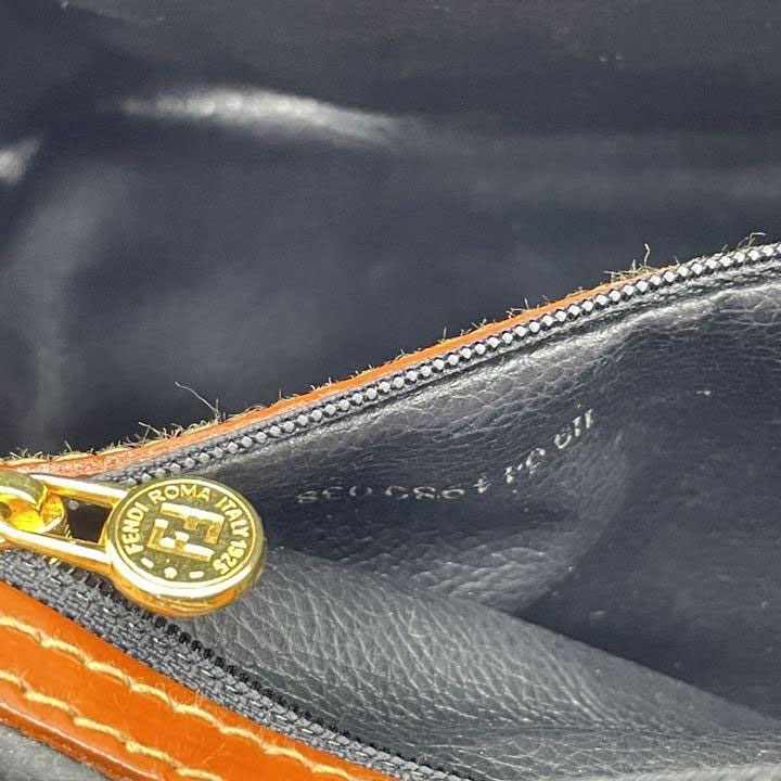 FENDI フェンディ 2WAYハンドバッグ ペカン ブラック ブラウン
