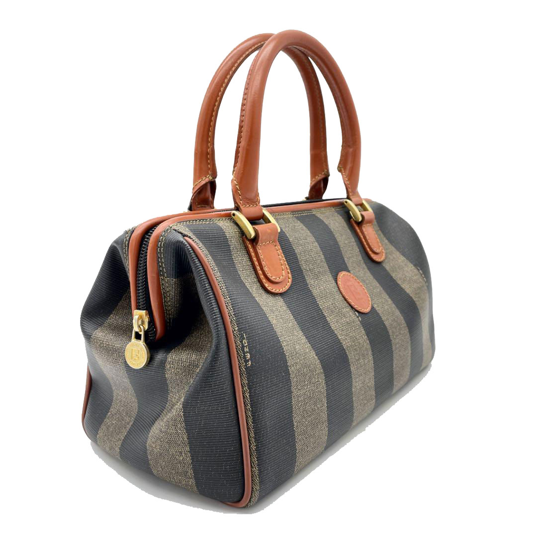 FENDI フェンディ 2WAYハンドバッグ ペカン ブラック ブラウン
